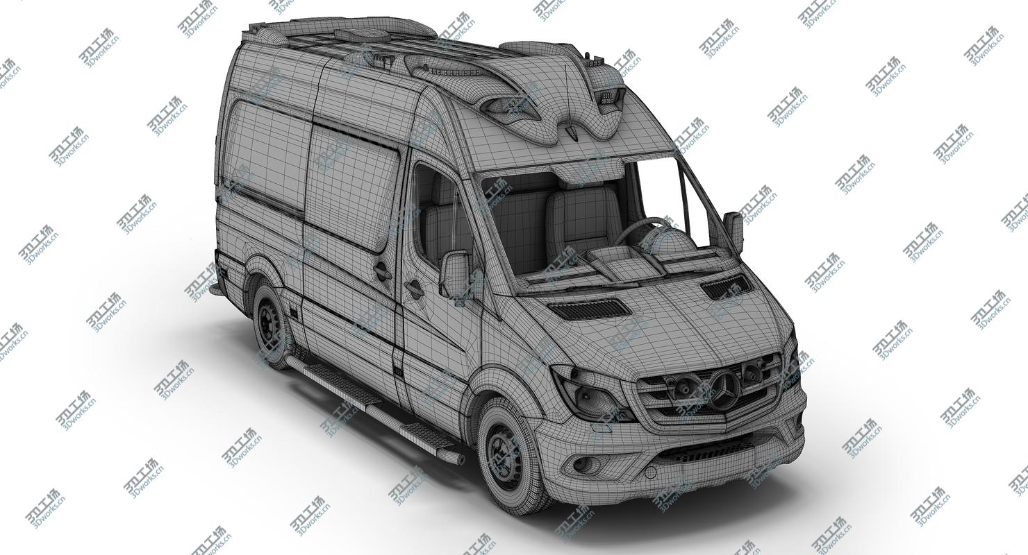 images/goods_img/202105072/Mercedes-Benz Sprinter Dutch Ambulance (Visser Otaris) 3D model/3.jpg